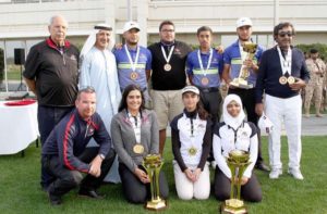 Ladies & Men's National Teams with Team Officials 
